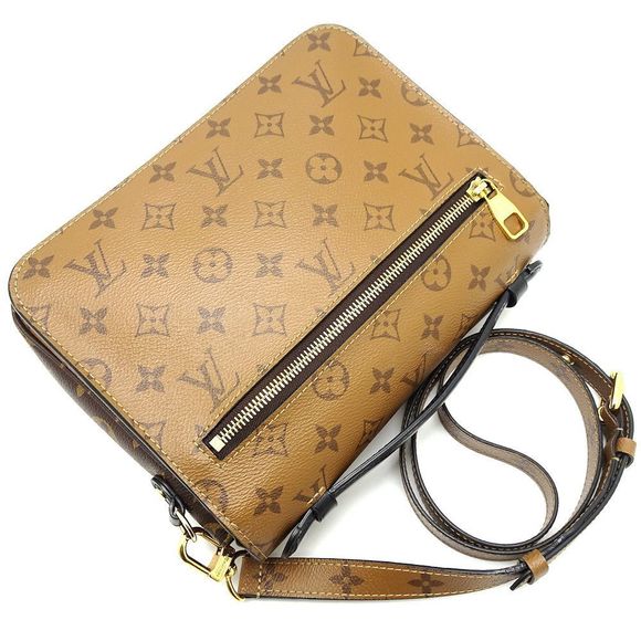 Louis Vuitton Pochette Metis MM Monogram Reverse Brown - Picture 3 of 8